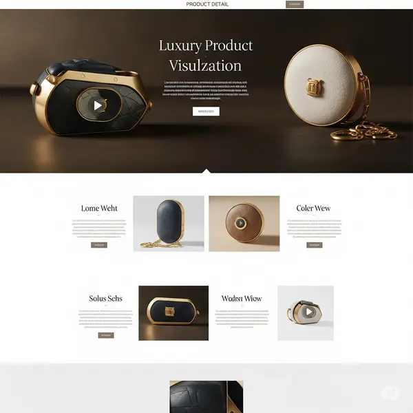 Product detail page