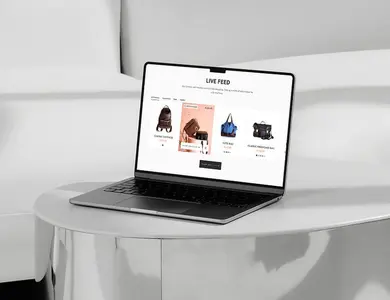 E-commerce Marketplace before redesign